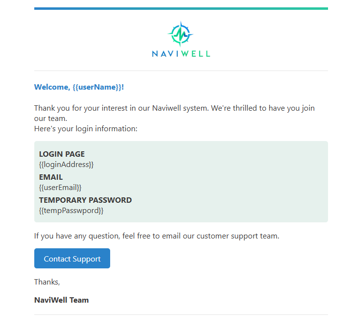 NaviWell Screenshot 1