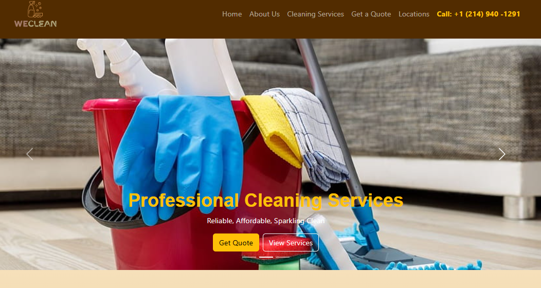 WeClean Screenshot 1